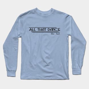 ATD Blue Heat lines (black) Long Sleeve T-Shirt